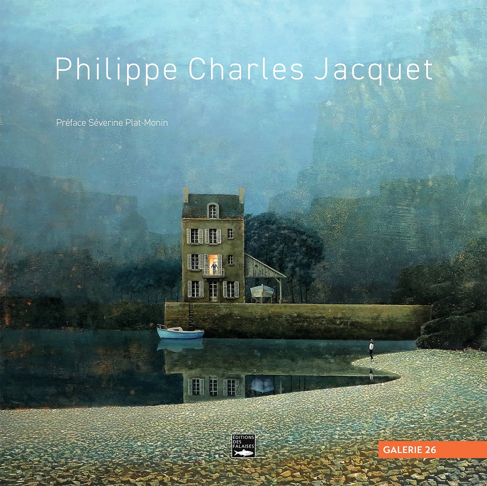 Born in 1957 in Paris, Philippe Charles Jacquet discovered the banks of the Rance as a child. He has been walking and sailing there for a long time, drawing his inspiration from the water and the granite residences, shores and shores at low tide. Dreamy solitude or silent presence. The human is only a detail suspended in the reflections, nonchalant walker, immobile fisherman or lit window, silhouette immersed in transcended landscapes. The mist of the cliffs, the stretched horizon, the undulation of the wheat, a perched refuge and isolated life. A lighthouse or a village facing the immensity invites our dreams to embark.