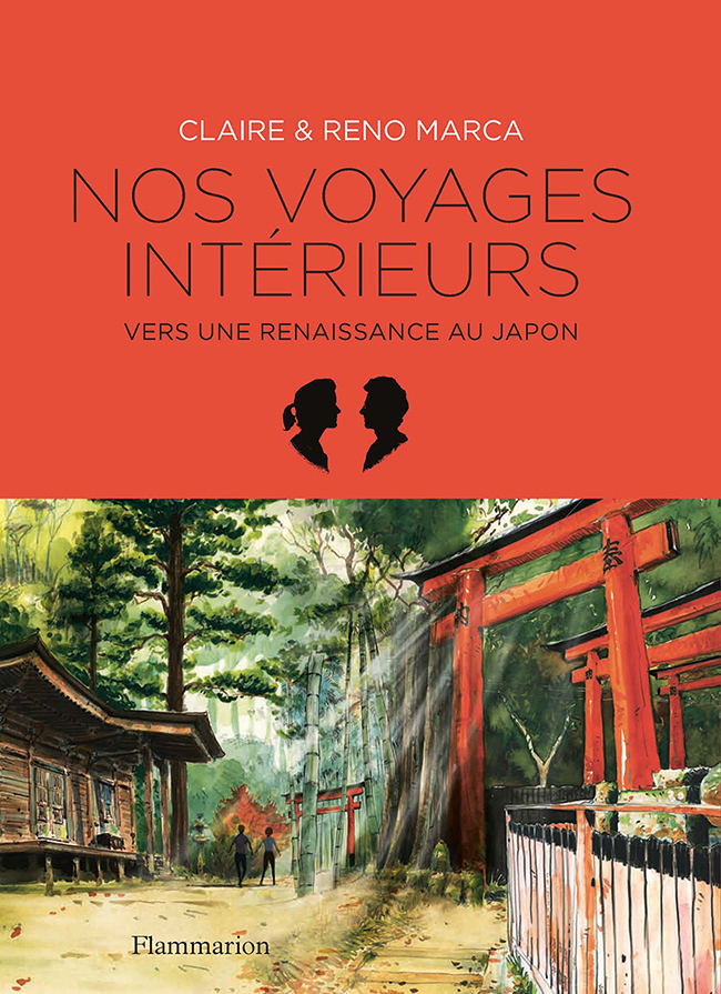 A partir d'un voyage au Japon pensé comme une renaissance après un accident de vie, Claire et Reno Marca remontent le fil de leur extraordinaire parcours de voyageurs et nous proposent une plongée intime, universelle et poignante dans leur expérience (paru en novembre 2018).